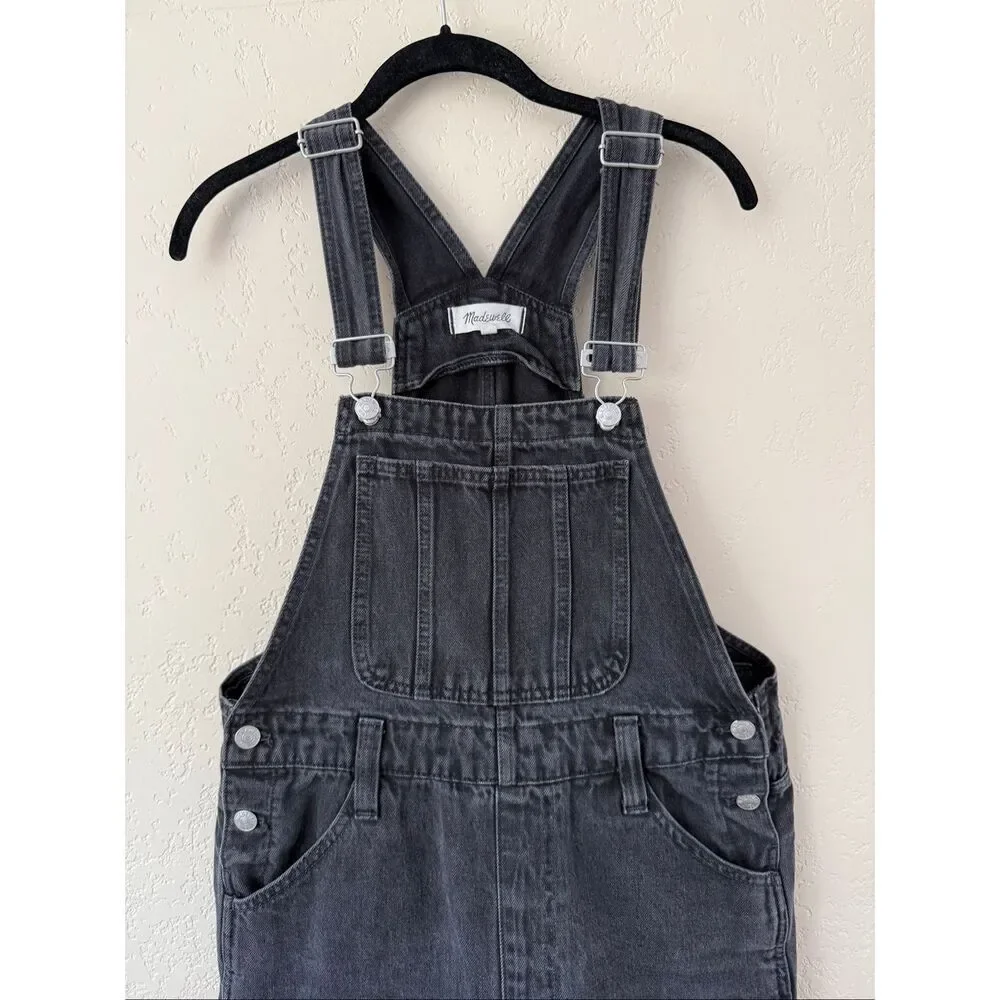Madewell Straight-Leg Overalls in Lunar Wash‎